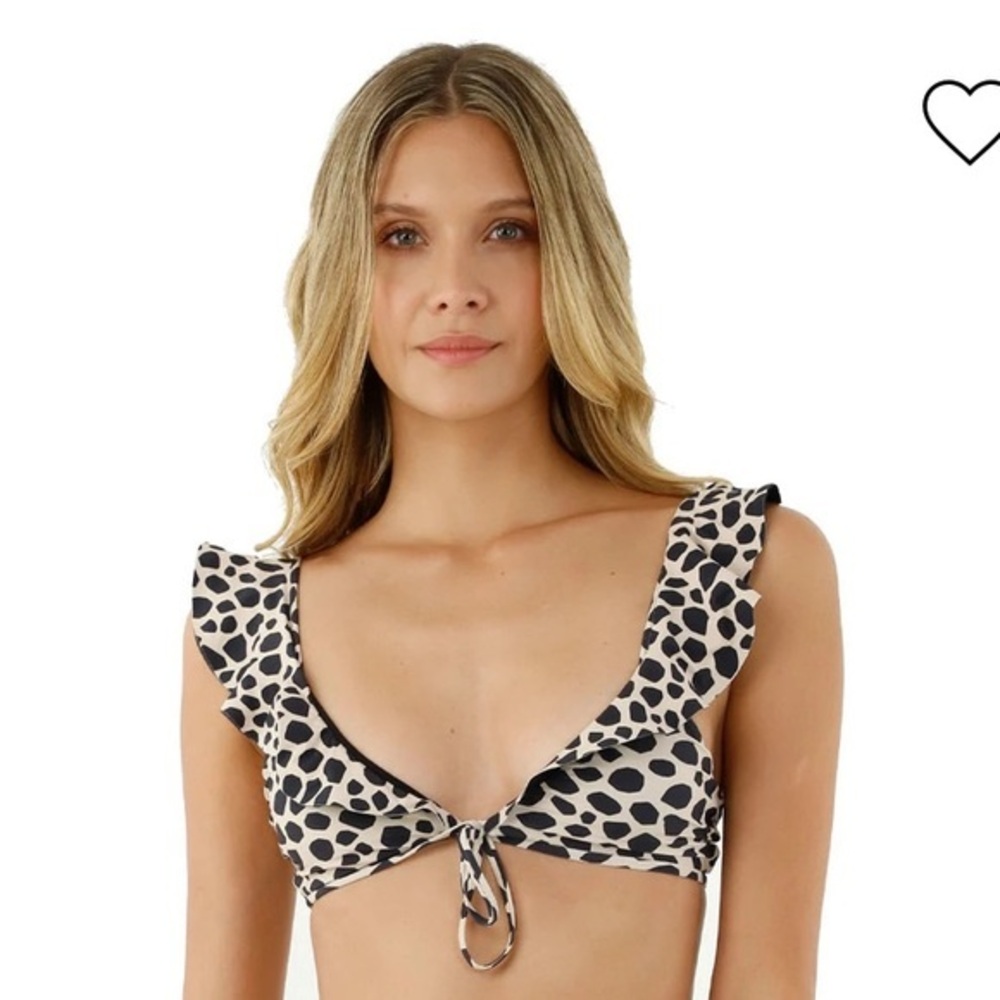 Malai Casanova Ruffle Bralette Bikini Top